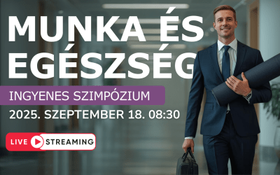 Egészséggel a vállalatokért – ONLINE SZIMPÓZIUM a munkahelyi egészségfejlesztésről és a vezetői jóllétről